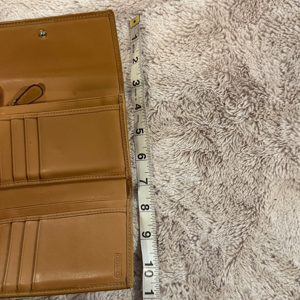 Coach Tri Fold Wallet - Picture 11 of 12